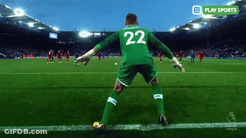A Soccer Player With The Number 22 On His Shirt GIF