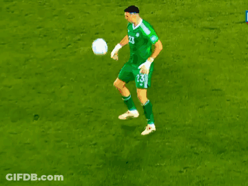 A Soccer Player With The Number 23 On His Shirt GIF