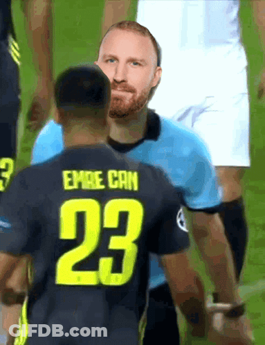 A Soccer Player With The Number 23 On The Back Of His Shirt GIF