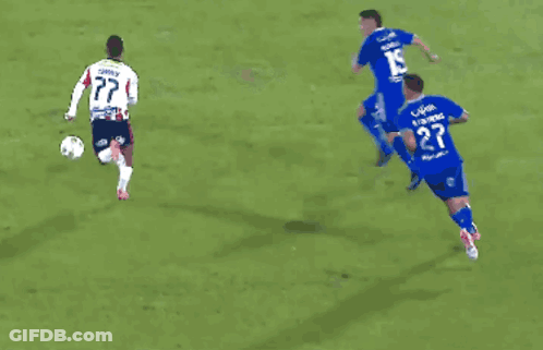 A Soccer Player With The Number 23 On The Back Of His Shirt GIF
