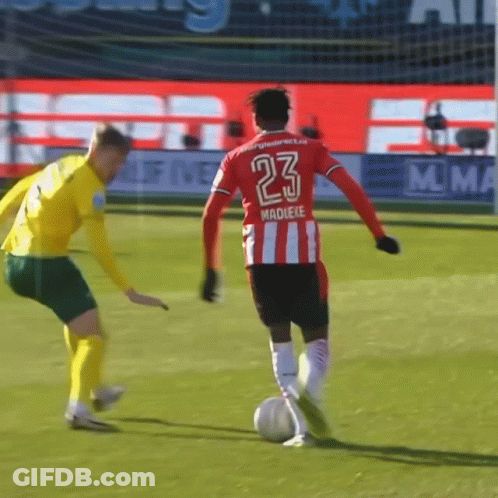 A Soccer Player With The Number 23 On Their Jersey GIF