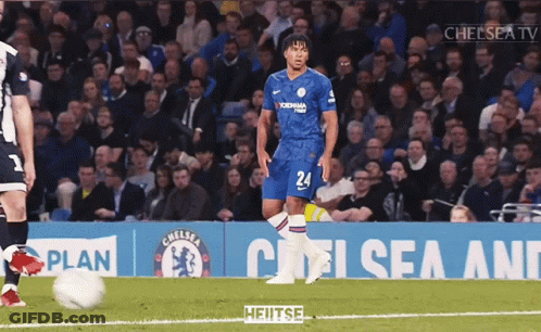 A Soccer Player With The Number 24 On His Shirt GIF