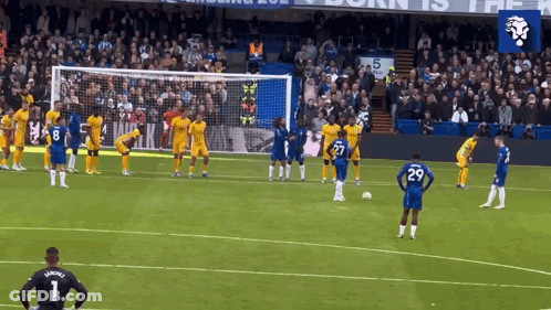 A Soccer Player With The Number 29 On His Shirt GIF