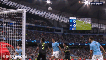 A Soccer Player With The Number 3 On His Back GIF