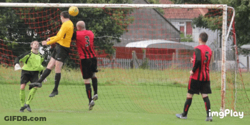 A Soccer Player With The Number 3 On The Back Of His Shirt GIF