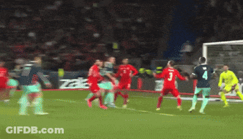 A Soccer Player With The Number 4 On His Jersey GIF