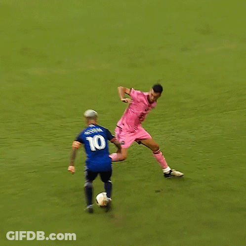 A Soccer Player With The Number 42 On His Shirt GIF