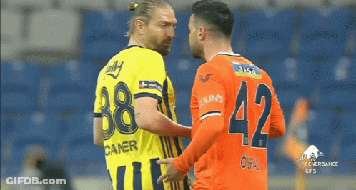 A Soccer Player With The Number 42 On His Shirt GIF