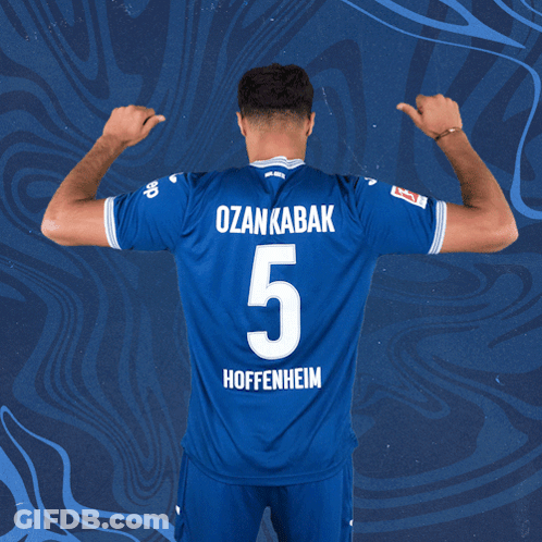 A Soccer Player With The Number 5 On His Back GIF