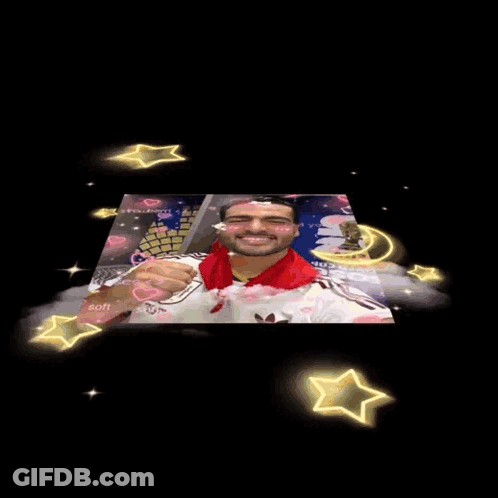 A Soccer Player With The Number 5 On His Jersey Is Surrounded By Hearts GIF
