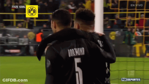 A Soccer Player With The Number 5 On The Back Of His Shirt GIF