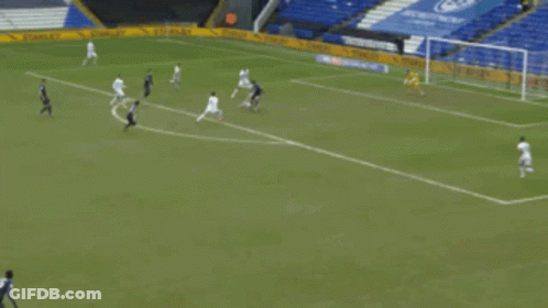 A Soccer Player With The Number 6 On His Back Is Being Lifted By His Teammates GIF