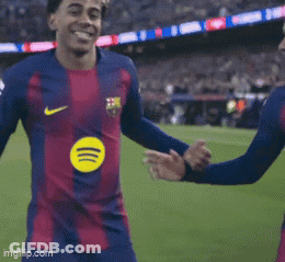 A Soccer Player With The Number 7 On His Jersey Is Smiling GIF