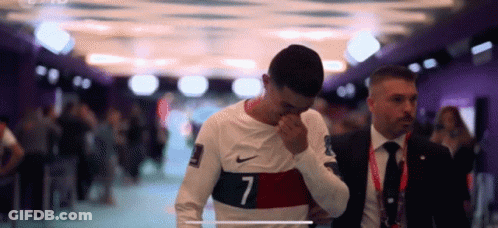 A Soccer Player With The Number 7 On His Jersey GIF
