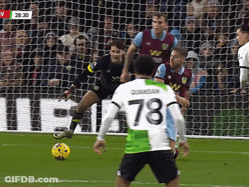 A Soccer Player With The Number 78 On His Shirt GIF