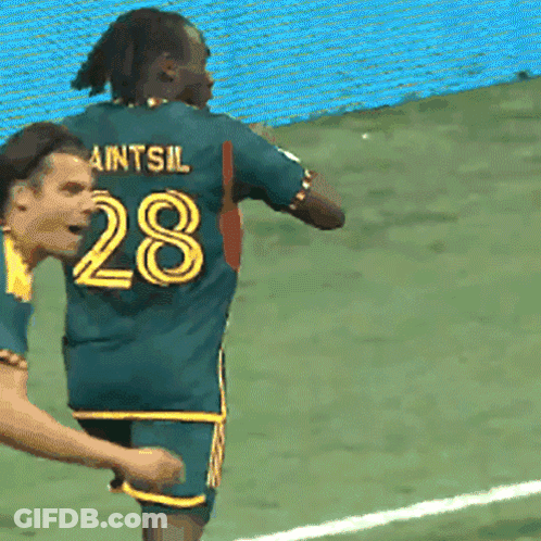 A Soccer Player With The Number 8 On His Jersey GIF