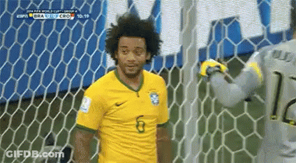 A Soccer Player With The Number 8 On His Shirt GIF