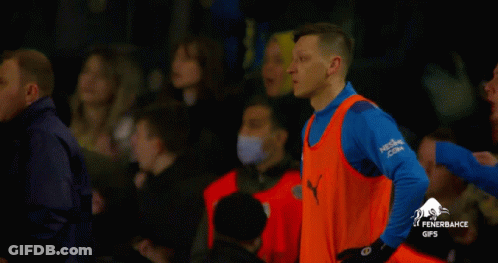 A Soccer Player With The Number 8 On The Back Of His Jersey GIF