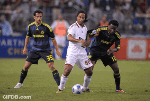 A Soccer Player With The Number 80 On His Shirt GIF