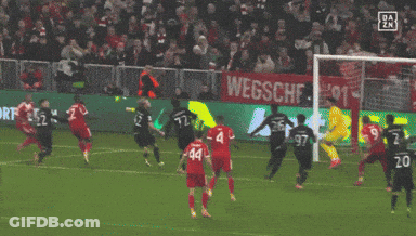 A Soccer Player With The Number 9 On His Jersey GIF