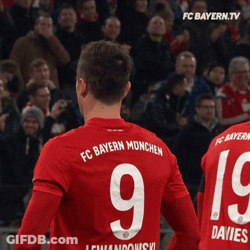 A Soccer Player With The Number 9 On His Jersey GIF