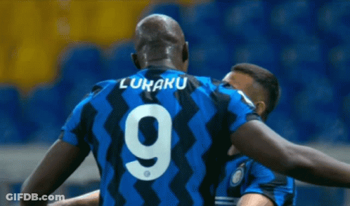 A Soccer Player With The Number 9 On His Shirt GIF