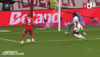 A Soccer Player With The Number 9 On His Shirt GIF