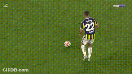 A Soccer Player With The Number 94 On Their Jersey GIF