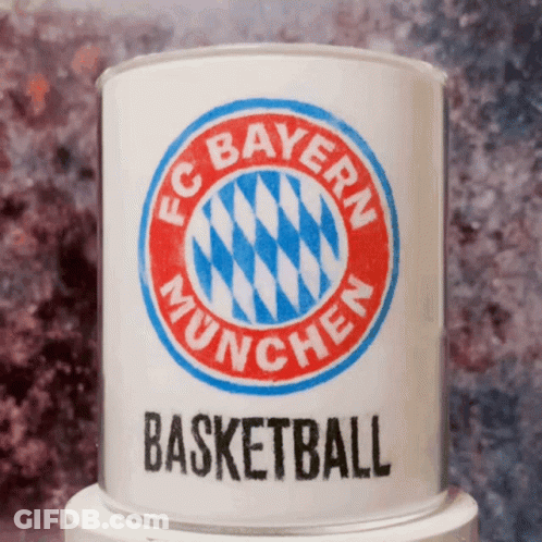A Soccer Team Logo That Says Fc Bayern Munchen GIF