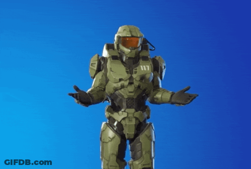 A Soldier With The Number 117 On His Helmet GIF