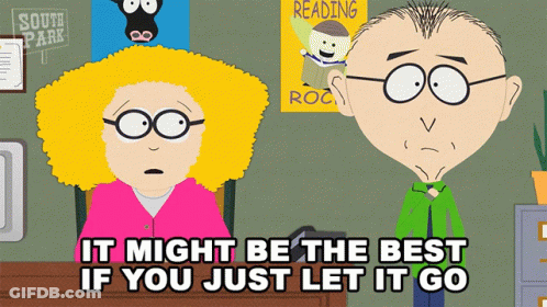 A South Park Cartoon Shows A Man And A Woman GIF