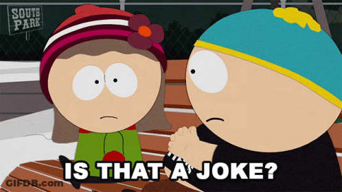 A South Park Cartoon With A Girl And A Boy GIF