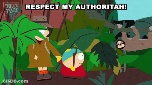 A South Park Cartoon With A Sloth Hanging From A Tree Branch GIF