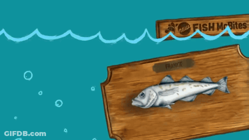 A Speech Bubble Says More Fish Fun To Love At Mcdonalds GIF