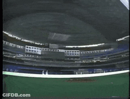 A Stadium With A Few Rows Of Seats And A Few Rows Of Stands GIF