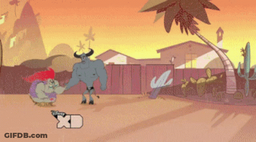 A Star Vs The Forces Of Evil Cartoon Shows A Girl With An Angry Expression GIF