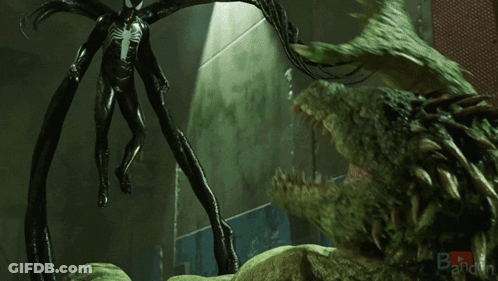 A Statue Of A Dragon With The Word Bander On The Bottom GIF