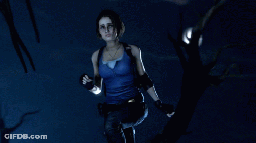 A Statue Of A Monster In A Dark Room GIF