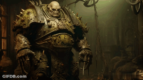 Spiked Monster Statue GIF