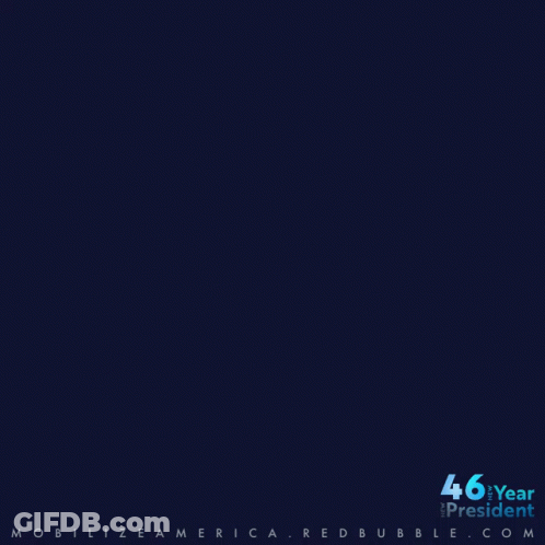 A Sticker Of Biden Wearing Sunglasses And A Suit GIF