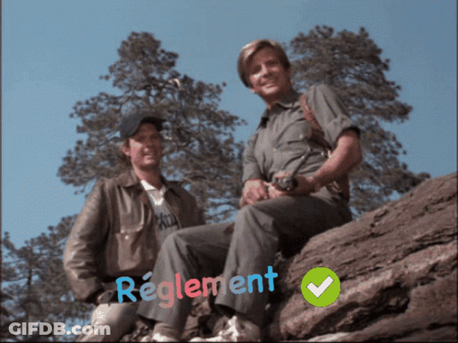 A Team Chilling In A Rock GIF