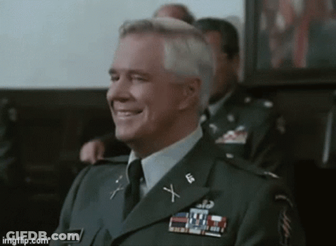 A Team George Peppard Grinning GIF