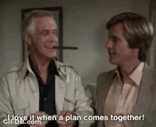 A Team Plan Comes Together GIF
