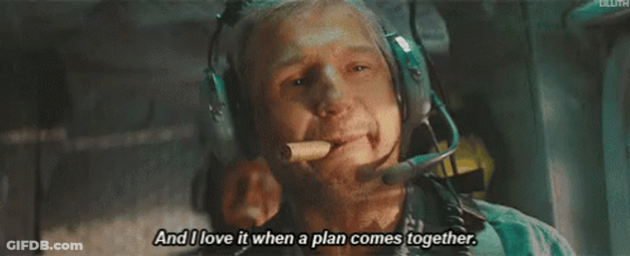 A Team Smoking Tobacco GIF