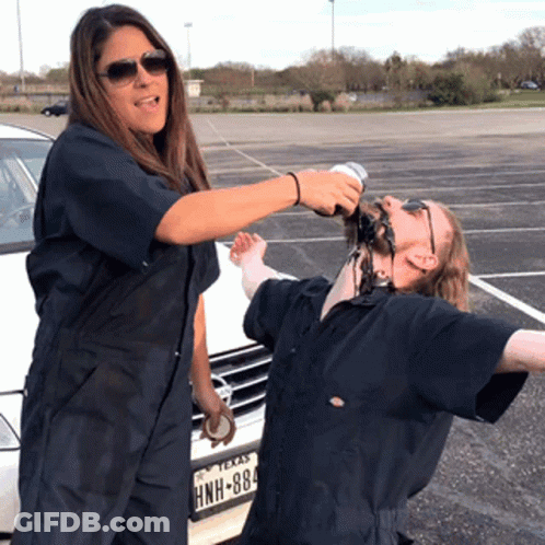 A Texas License Plate That Says Hnh-88 Is On The Front Of A Car GIF