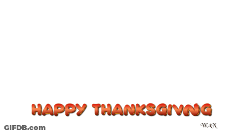 A Thankful Grateful Blessed Happy Thanksgiving Card GIF