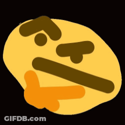 A Thinking Face With A Thumbs Up And A Thinking Hand GIF