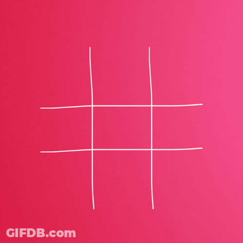 A Tic Tac Toe Game With The Words Amari & Enzo Happy Tasking On The Bottom GIF