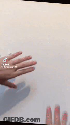 A Tik Tok Video Of A Person 'S Hands GIF