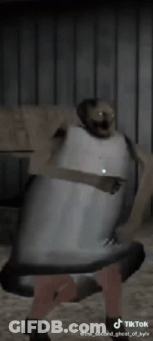 A Tiktok Video Of A Ghost Is Being Shared GIF